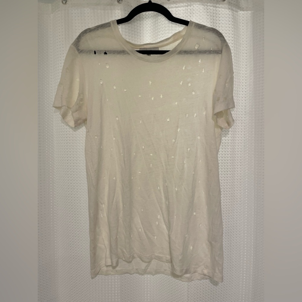 Distressed IRO t shirt